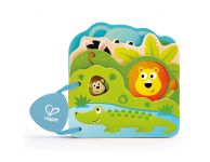 Houten wildedierenboek voor baby’s