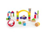 Speelgoed blokken curieuze creaties