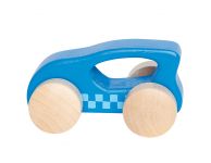 Houten auto | Blauw